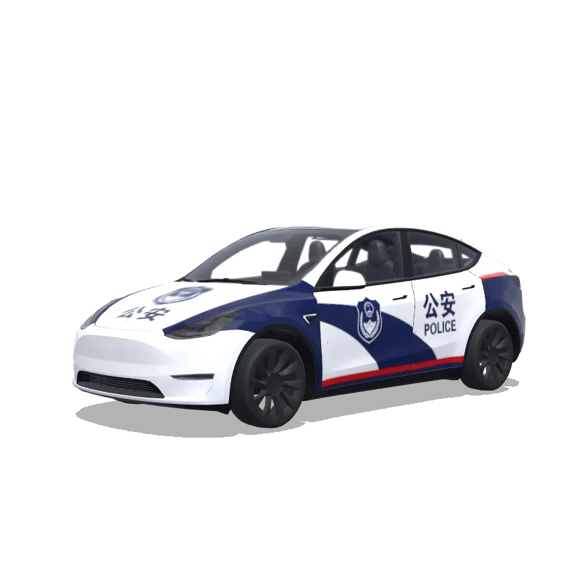 Tesla Model Y tilpasset wrap-design
