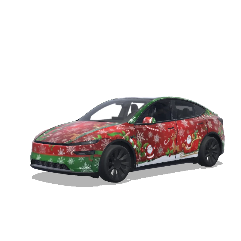 Tesla Model Y (2025+ Premium) custom wrap design