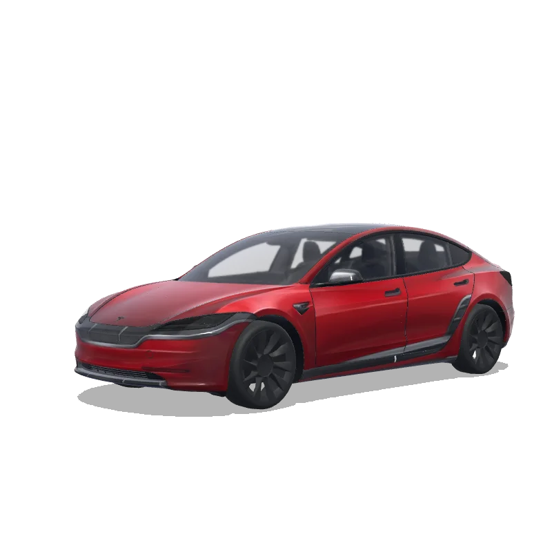 Tesla Model 3 (2024+ Standard/Premium) custom wrap design