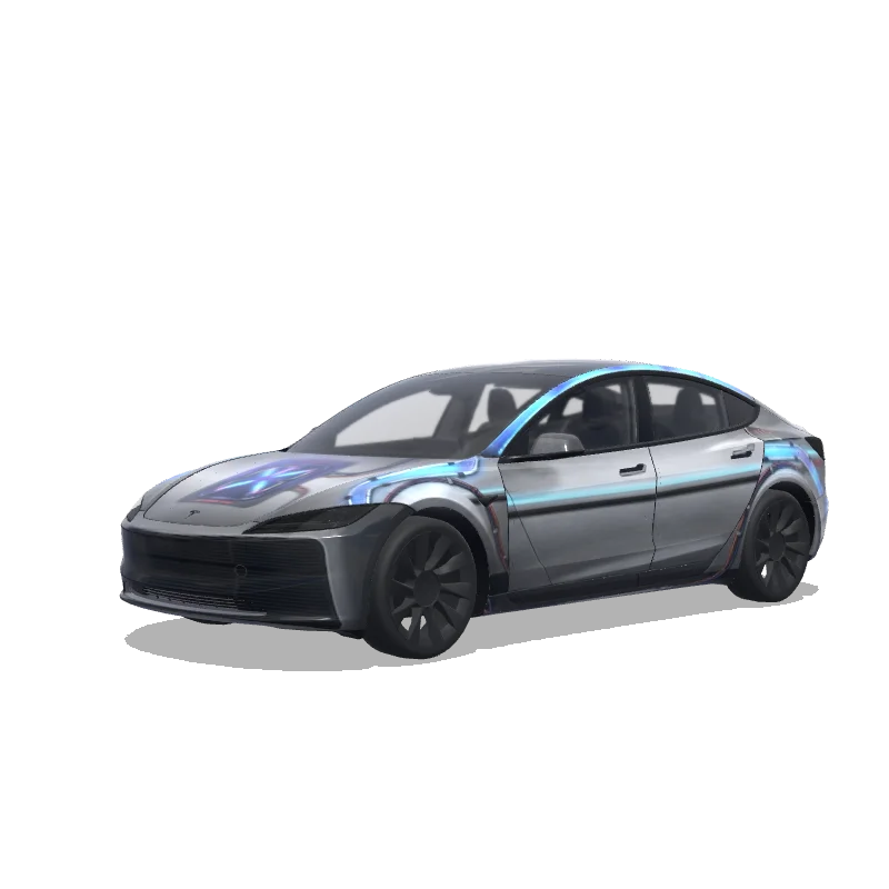 Individuelles Folierungsdesign für Tesla Model 3 (2024+ Standard/Premium)