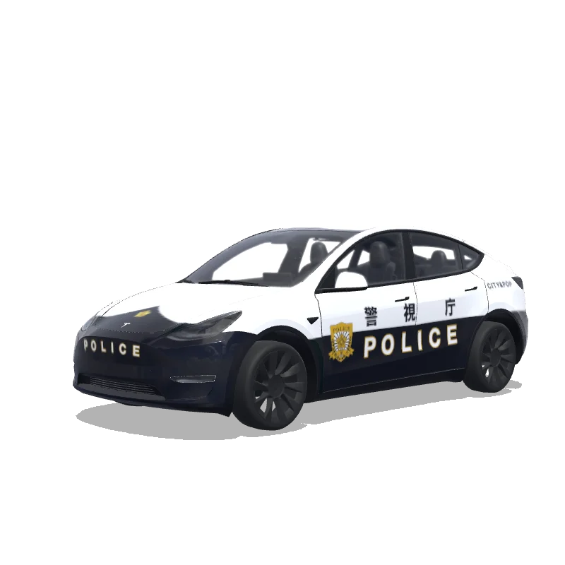 TOKYO POLICE - Tesla Model Y wrap