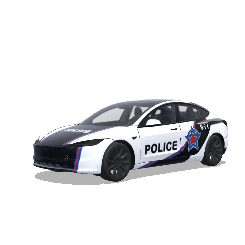 Tesla Model 3 (2024+ Standard/Premium) custom wrap design
