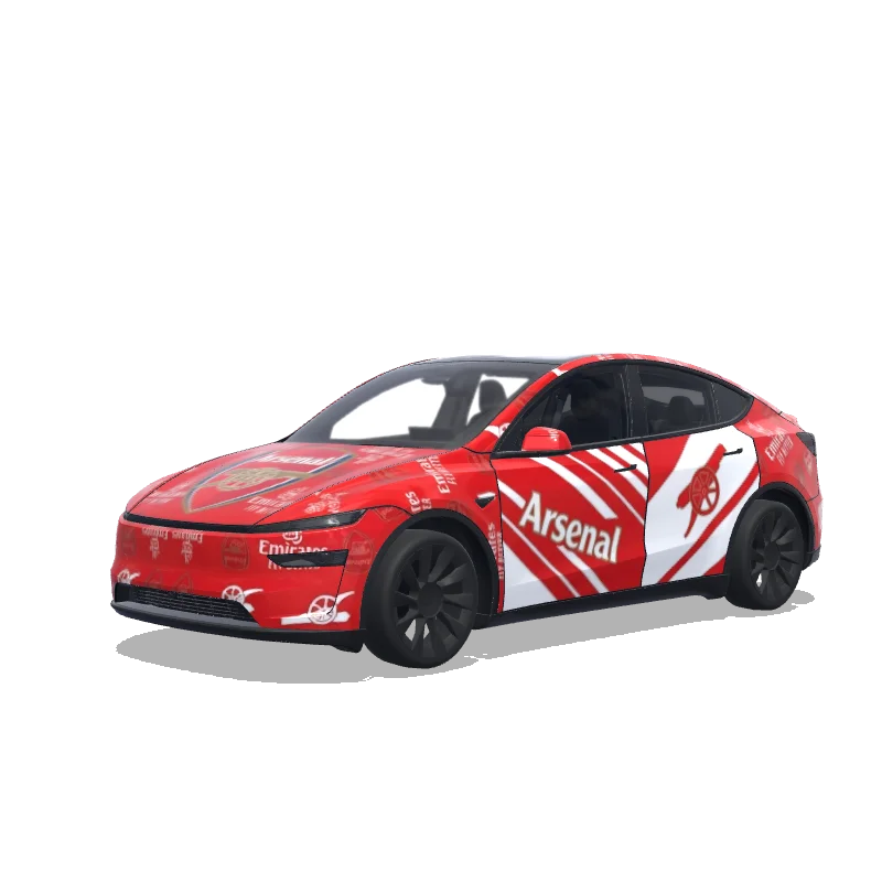 Tesla Model Y (2025+ Premium) custom wrap design