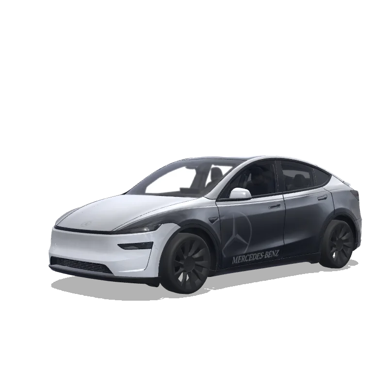 Tesla Model Y (2025+ Premium) custom wrap design