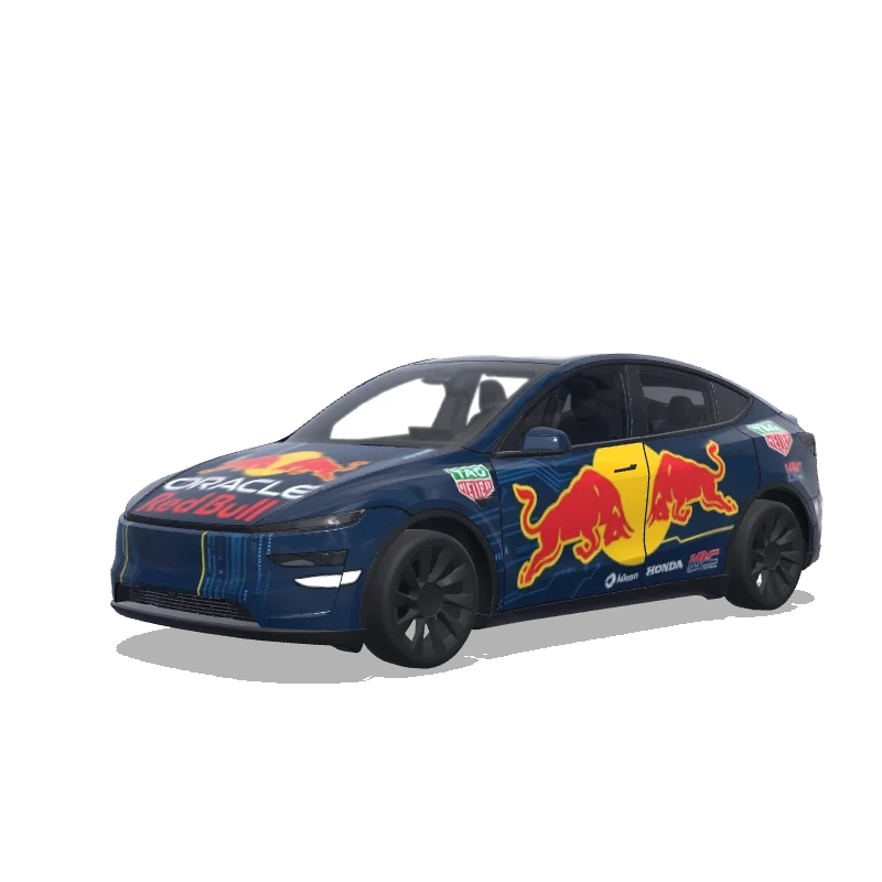 Tesla Model Y (2025+ Premium) custom wrap design