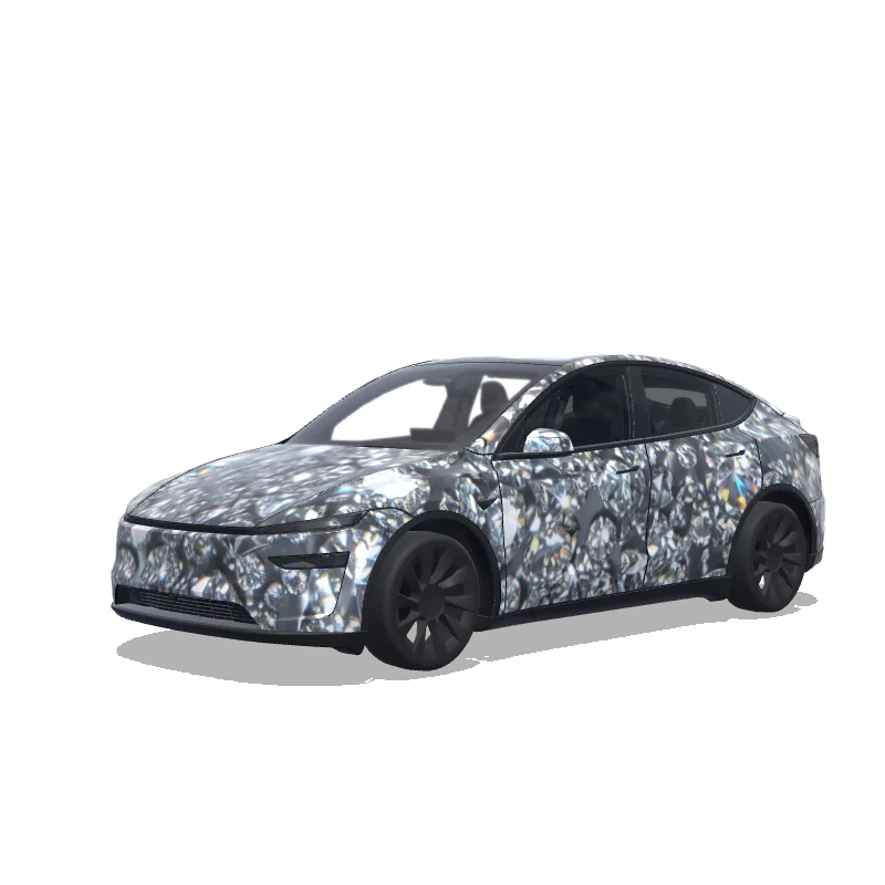 Tesla Model Y (2025+ Premium) custom wrap design