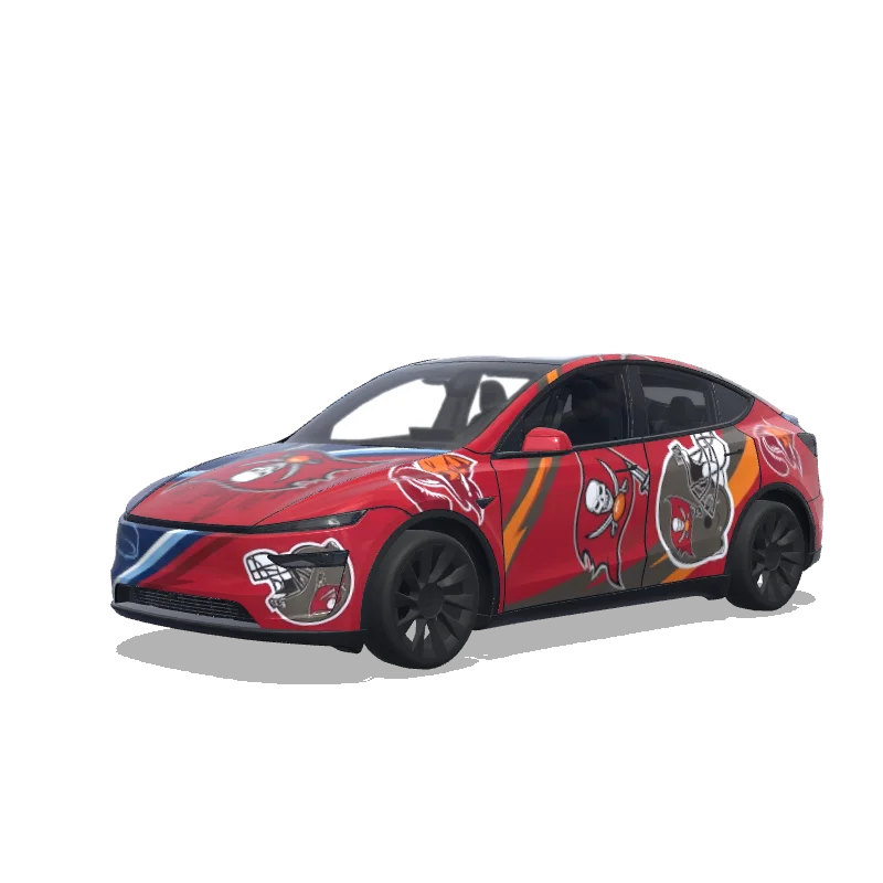 Tesla Model Y (2025+ Premium) custom wrap design