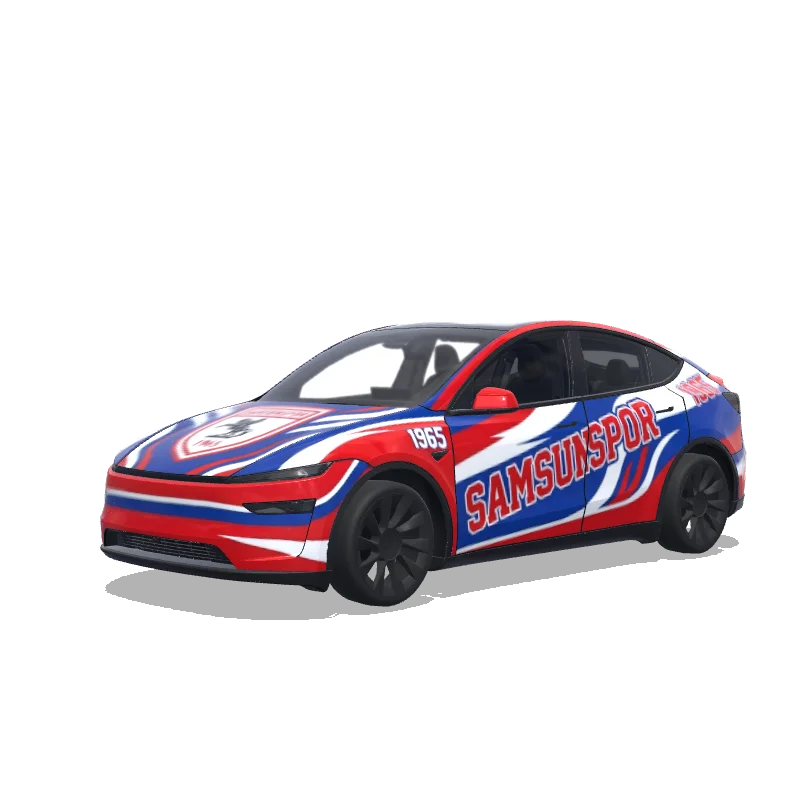 Tesla Model Y (2025+ Premium) custom wrap design