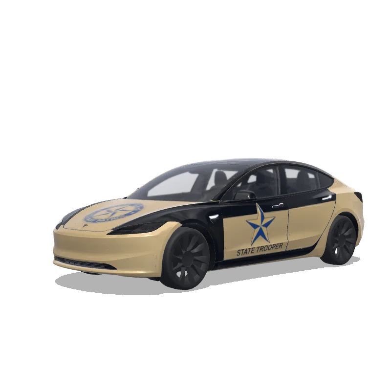 Tesla Model 3 (2024+ Standard/Premium) custom wrap design