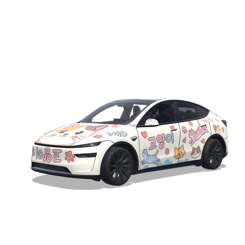 Tesla Model Y (2025+ Premium) 自定义涂装设计