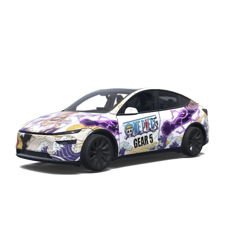 Tesla Model Y (2025+ Premium) custom wrap design