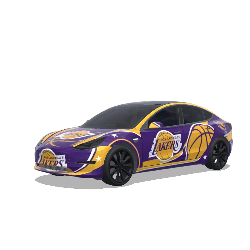 Tesla Model 3 custom wrap design
