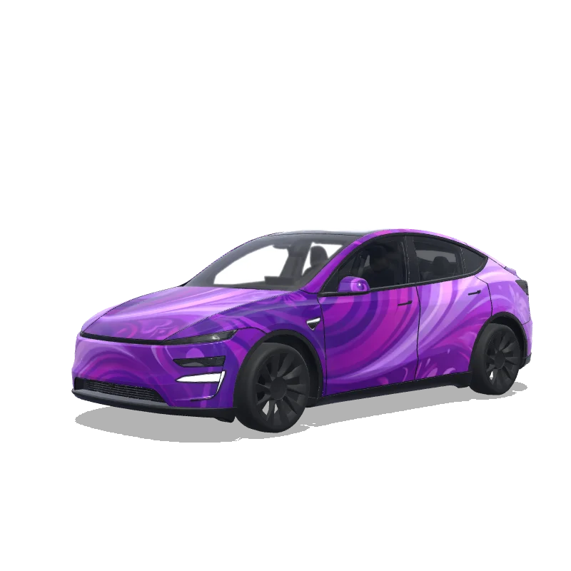 Design wrapping personalizzato Tesla Model Y (2025+ Premium)