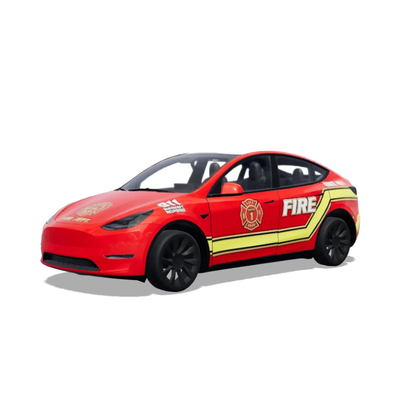 Tesla Model Y custom wrap design