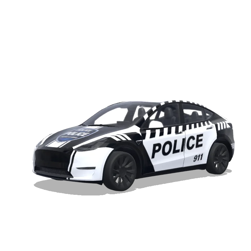 Tesla Model Y custom wrap design