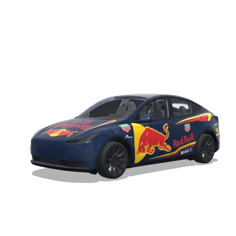 Tesla Model Y (2025+ Standard) custom wrap design