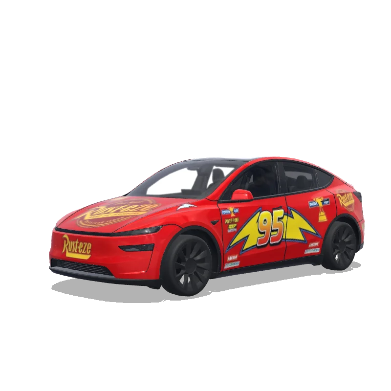 Tesla Model Y (2025+ Premium) custom wrap design