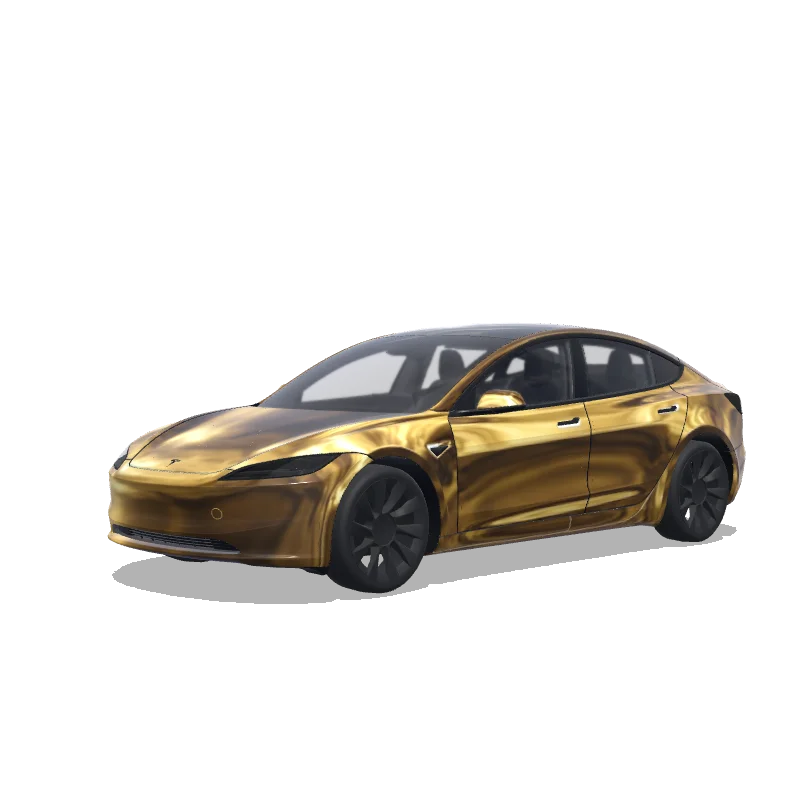 Tesla Model 3 (2024+ Standard/Premium) custom wrap design
