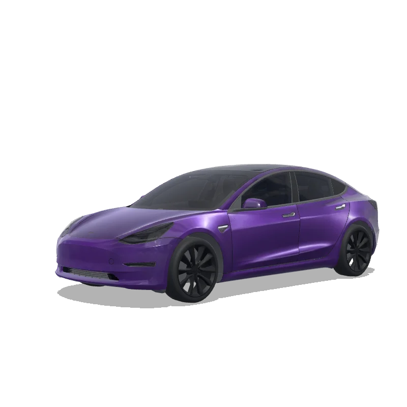 Tesla Model 3 custom wrap design
