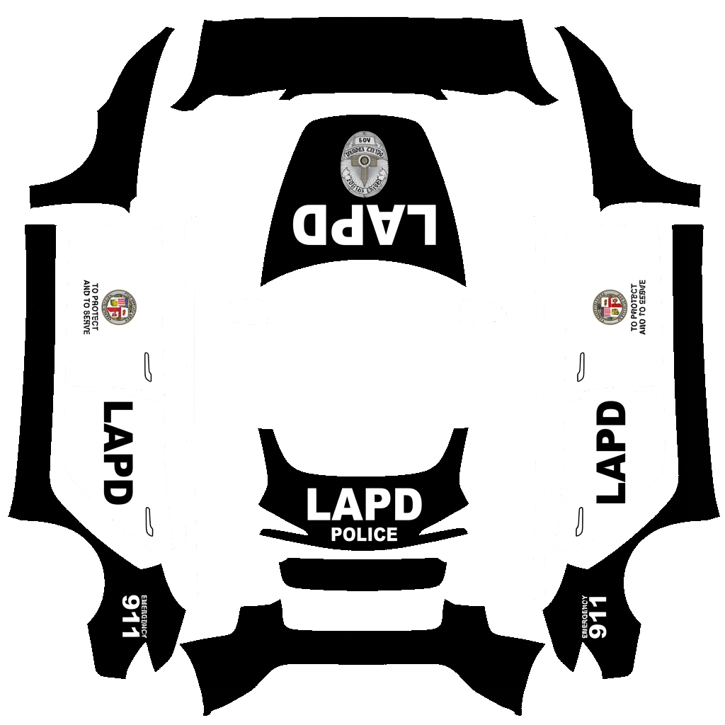 Model 3 Wrap Design - flat wrap PNG for Model 3 (2024+ Standard/Premium) Paint Shop