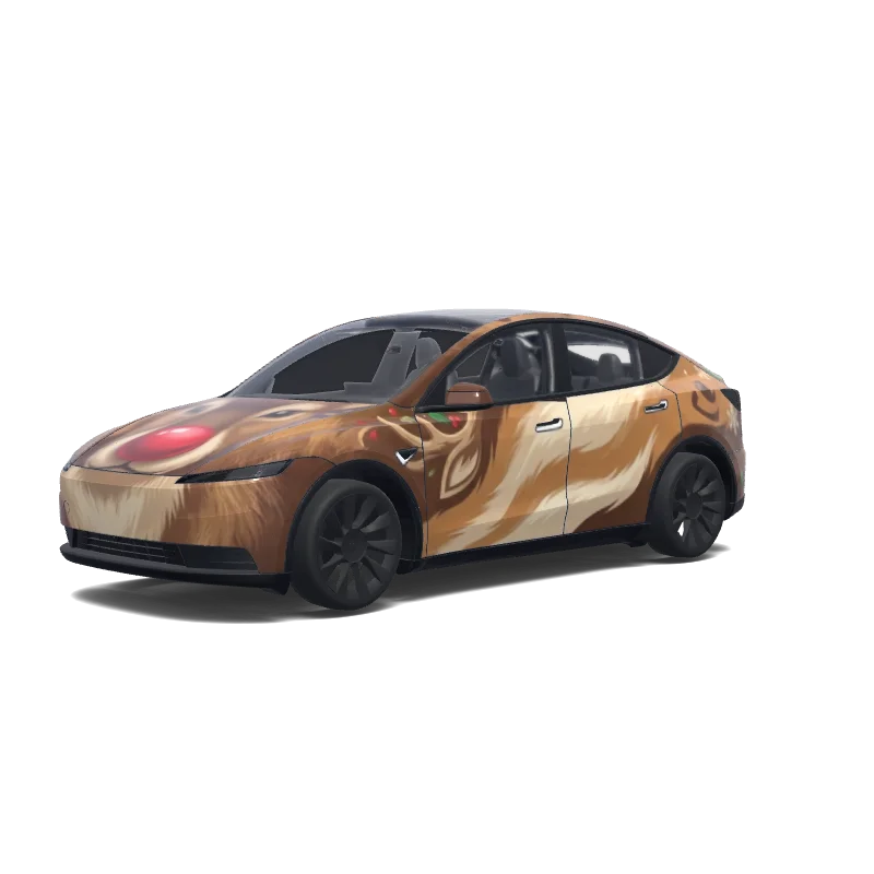 Tesla Model Y (2025+ Standard) custom wrap design