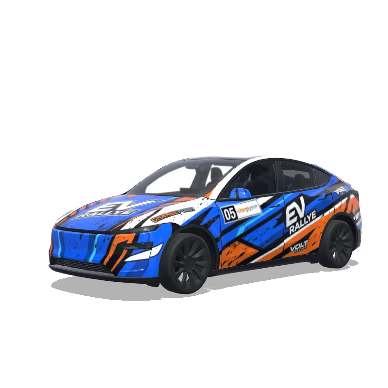 Tesla Model Y (2025+ Premium) custom wrap design