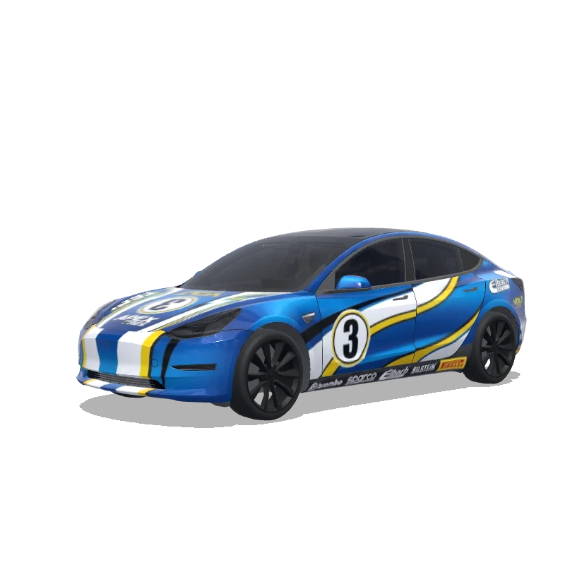 Tesla Model 3 custom wrap design