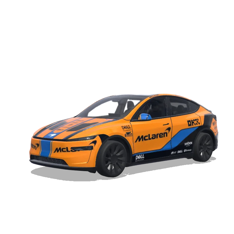 Tesla Model Y (2025+ Premium) custom wrap design