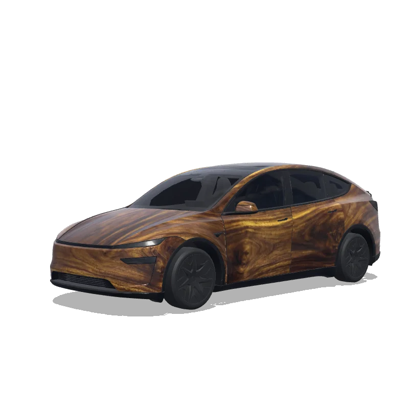 Tesla Model Y L custom wrap design