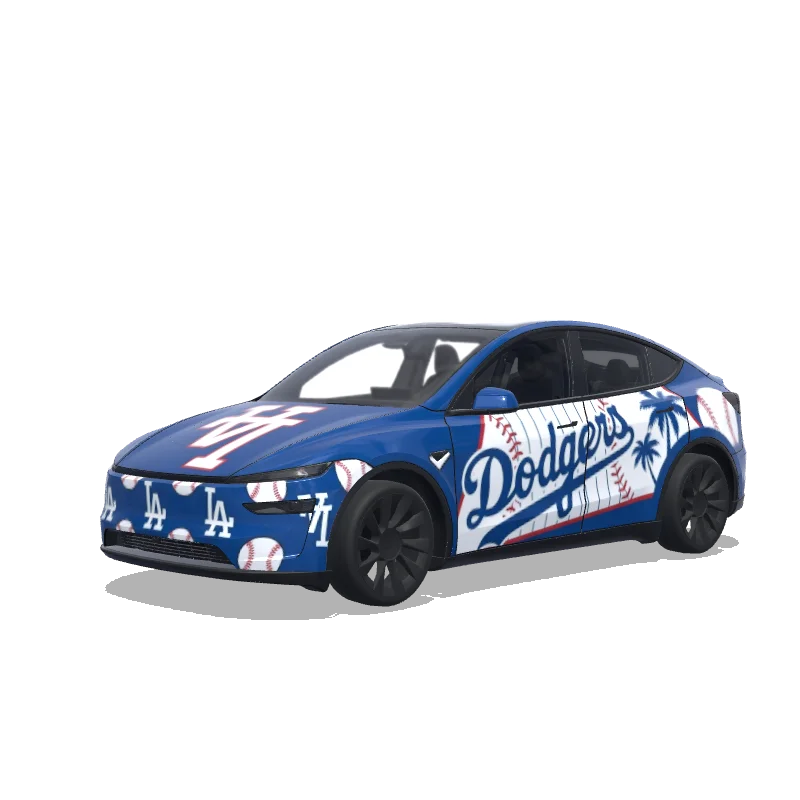 Tesla Model Y (2025+ Premium) custom wrap design