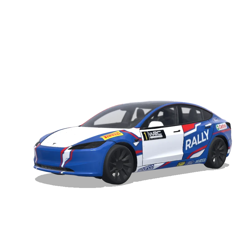 Tesla Model 3 (2024+ Standard/Premium) custom wrap design