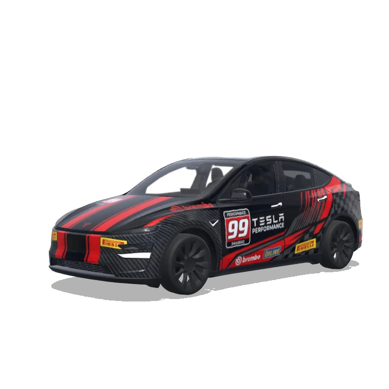 Tesla Model Y (2025+ Premium) custom wrap design