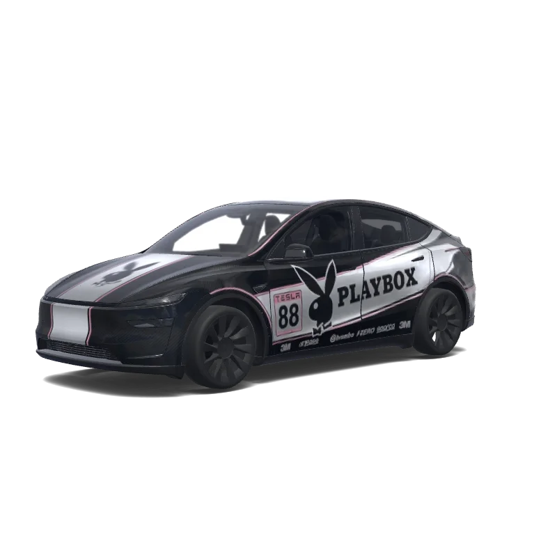 Tesla Model Y (2025+ Premium) custom wrap design