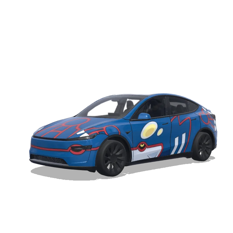 Tesla Model Y (2025+ Premium) custom wrap design