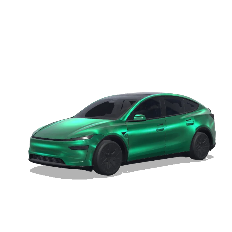 Tesla Model Y L custom wrap design