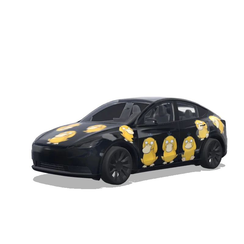Tesla Model Y (2025+ Standard) custom wrap design
