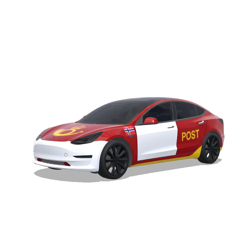Tesla Model 3 custom wrap design