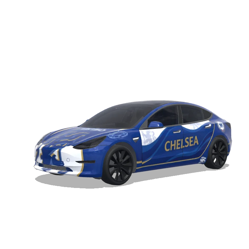 Tesla Model 3 custom wrap design