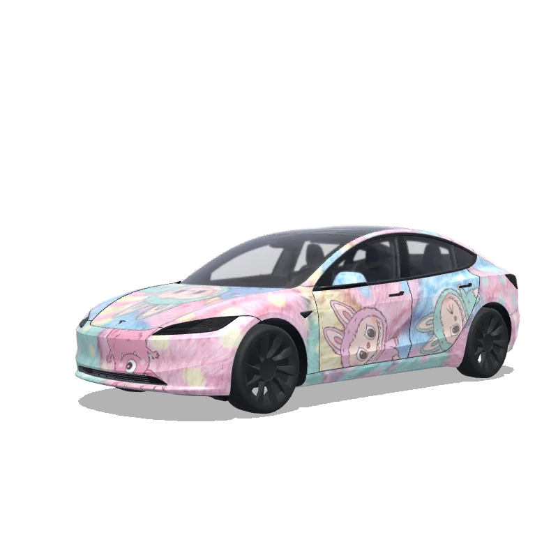 Individuelles Folierungsdesign für Tesla Model 3 (2024+ Standard/Premium)