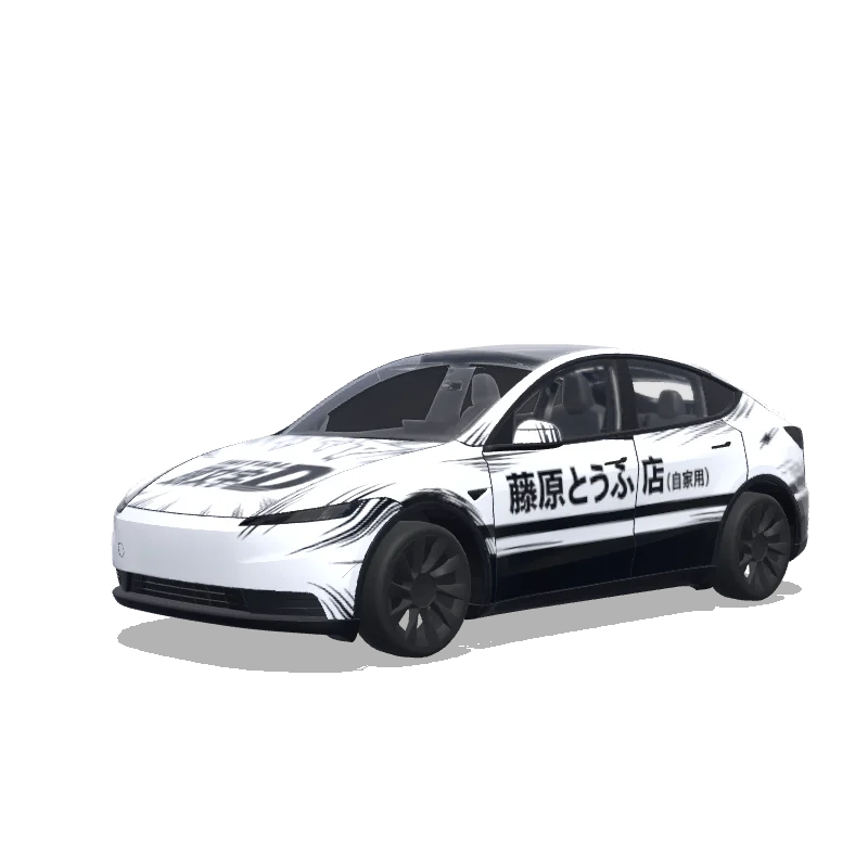 Covering personnalisé Tesla Model Y (2025+ Standard)