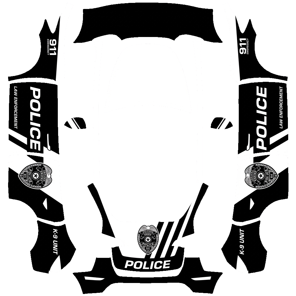 Model Y Wrap Design - flat wrap PNG for Model Y Paint Shop