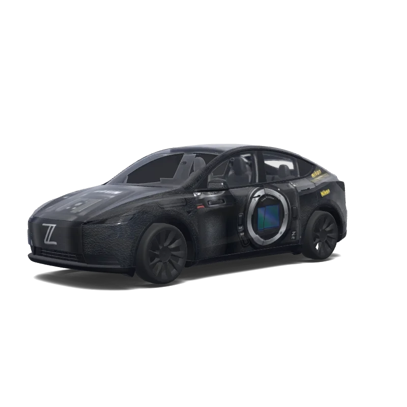 Tesla Model Y (2025+ Standard) custom wrap design