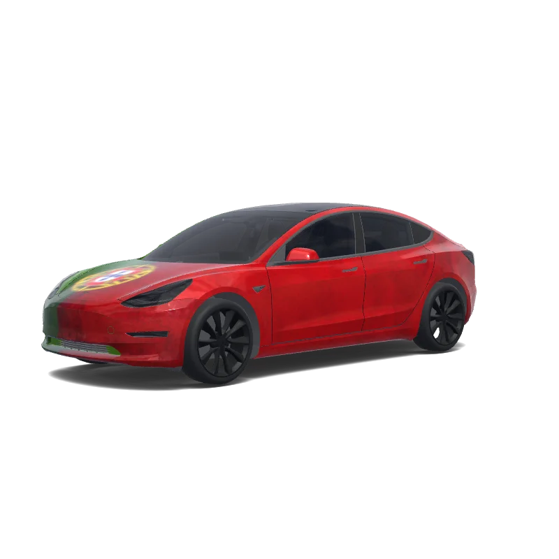 Portugal - Tesla Model 3 wrap