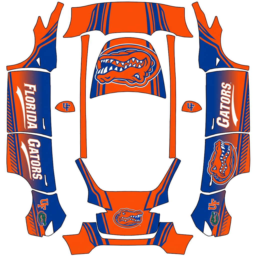 Model Y Wrap Design - flat wrap PNG for Model Y Paint Shop