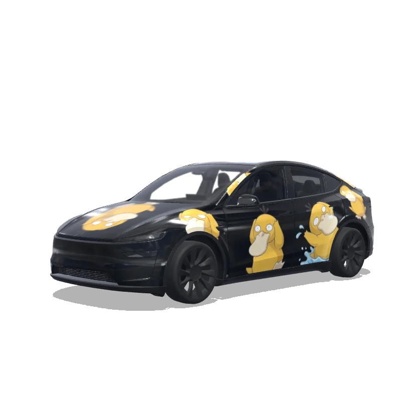 Tesla Model Y (2025+ Premium) custom wrap design