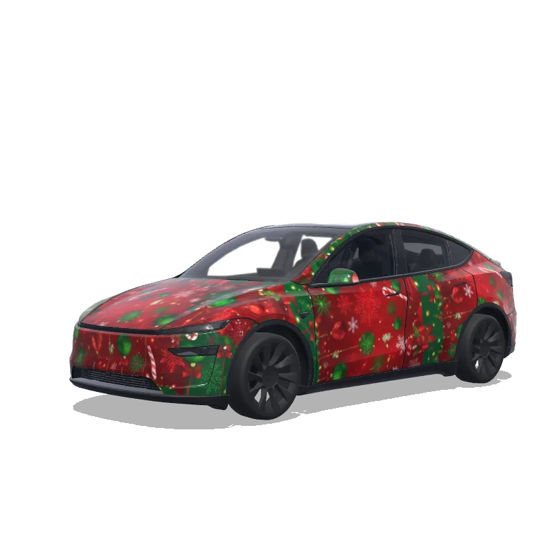 Tesla Model Y (2025+ Premium) custom wrap design