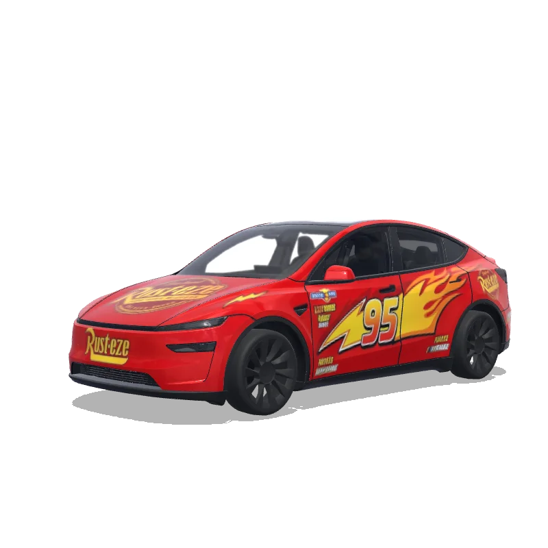 Tesla Model Y (2025+ Premium) custom wrap design