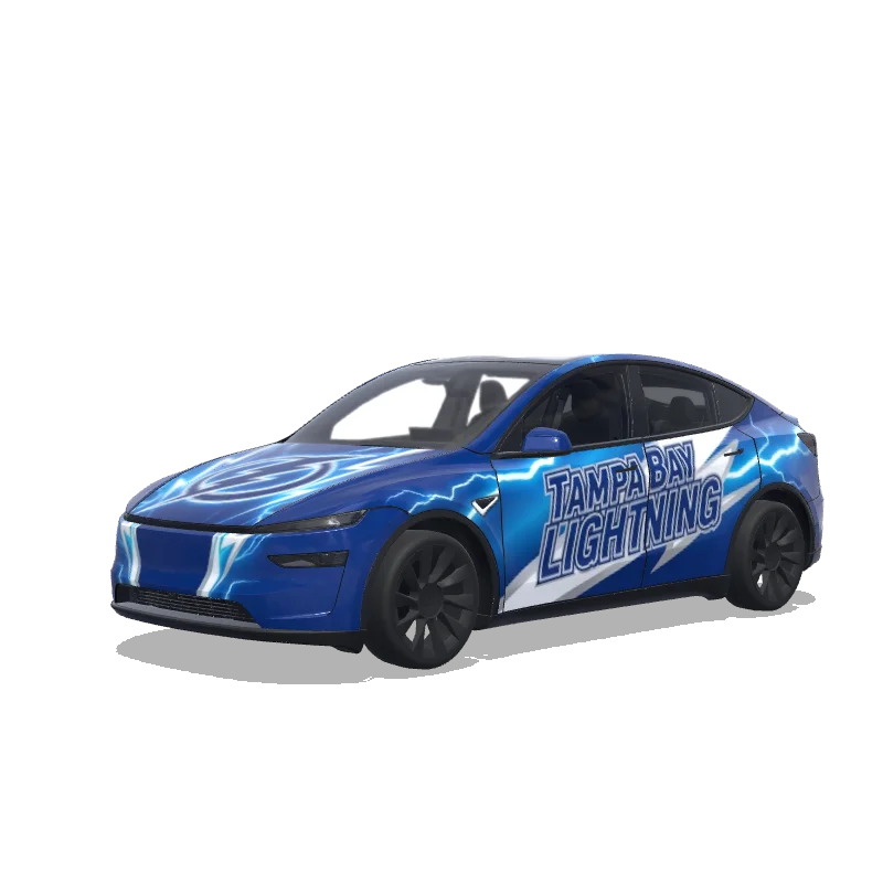Tesla Model Y (2025+ Premium) custom wrap design