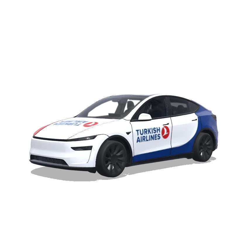 Tesla Model Y (2025+ Premium) custom wrap design