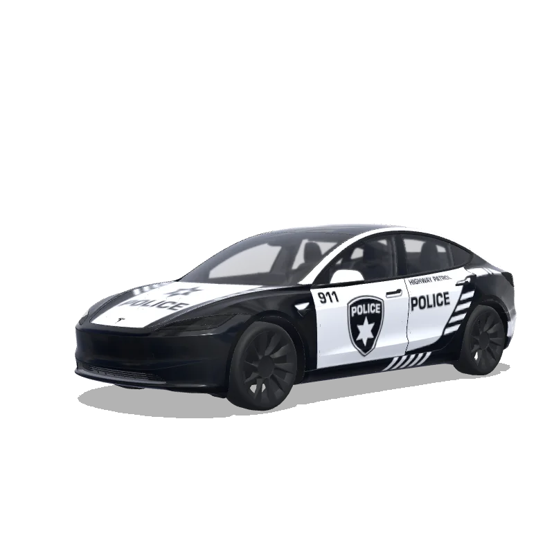 Tesla Model 3 (2024+ Standard/Premium) custom wrap design